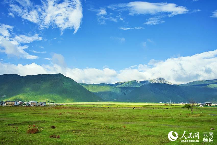 納帕海濕地風景。呂昊辰攝